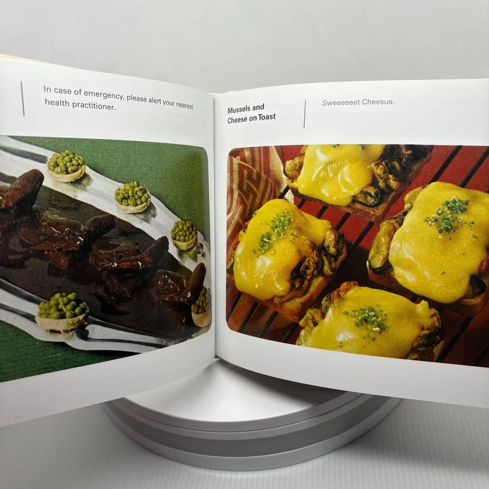 70s Dinner Party Retro Food Anna Pallai Hardcover Book Humor Kitsch 1970s Recipe